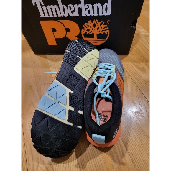 Timberland Womens Radius Composite Safety Toe Athletic Work Shoe Size 8.5 M - Picture 7 of 10